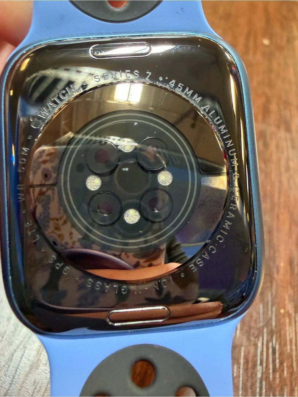 Apple Watch Series 7 GPS + Cellular - 45mm Blue Aluminum